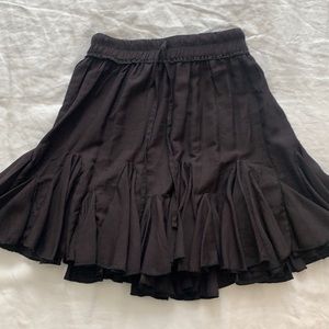 Black skirt